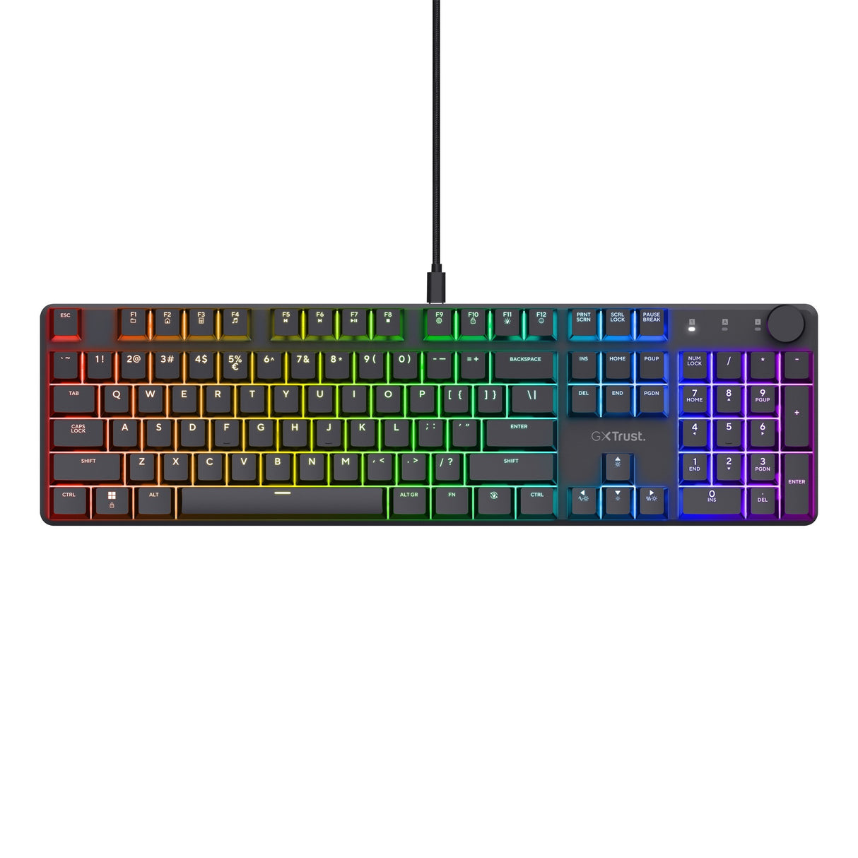 Trust GXT 866 Torix Clavier de jeu mécanique de haute qualité
