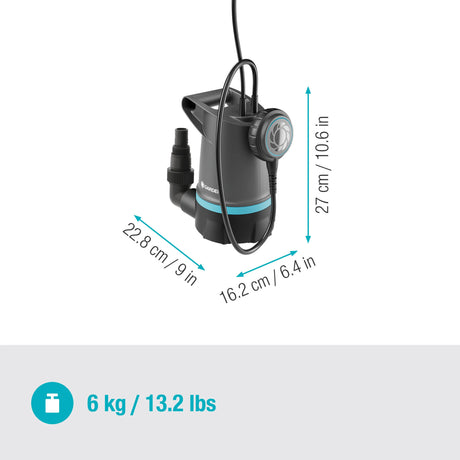 Produits Gardena pompe submersible 20000 basic