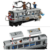 Lego super heros merveille 76321 scène de métro Spider-Man contre Docock