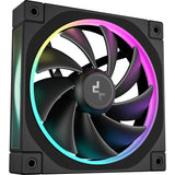 Ventilateur de boîtier Deepcool fl12 rgb (noir, 120 x 120 x 25 mm, pwm)