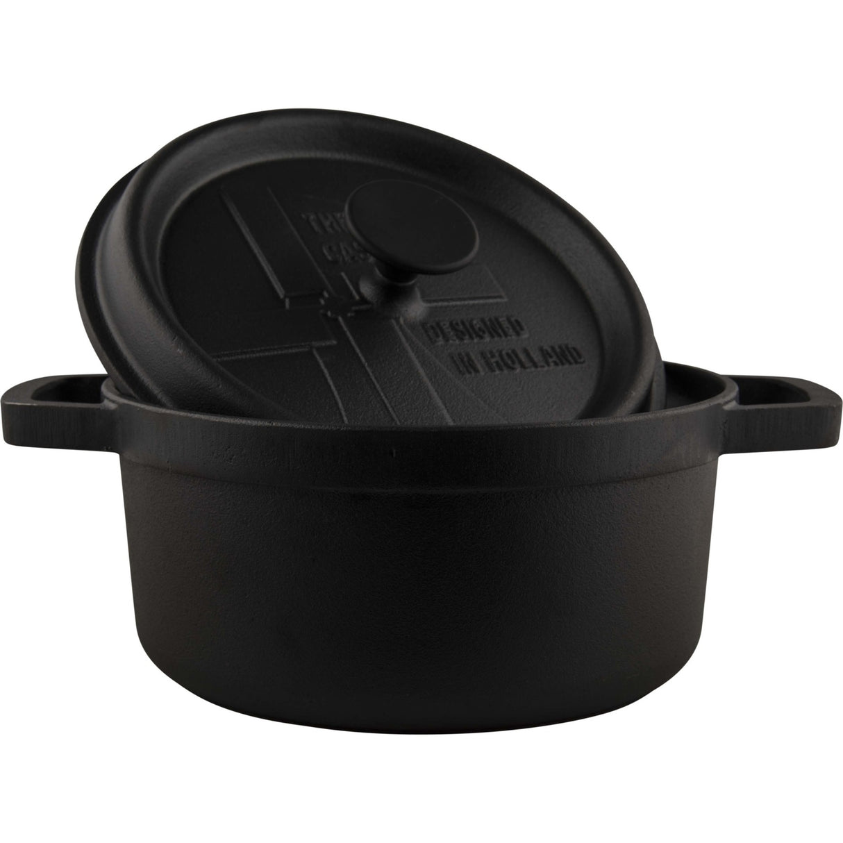 Le moulin à vent barbecue poêle l poêle (noir, ø 23 cm | 3,6 litres)