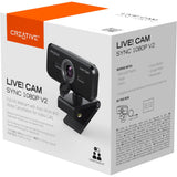 Créatif en direct ! webcam sync 1080p v2 (noir)