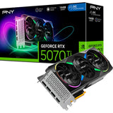 Carte graphique Pny Geforce RTX 5070 Ti ARGB Epic-X RGB OC (DLSS 4, 3x Display Port, 1x HDMI)