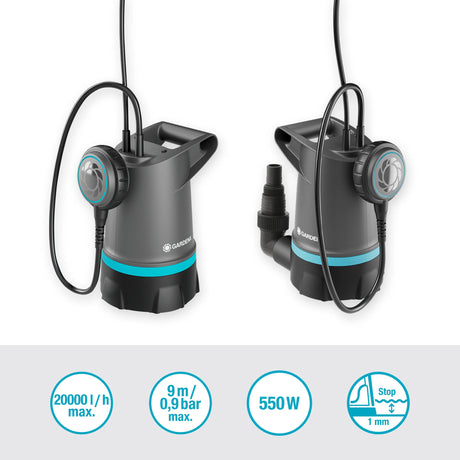 Produits Gardena pompe submersible 20000 basic