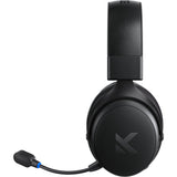Casque de jeu supra-auriculaire sans fil Mchose v9 (noir, smartphone Playstation Switch pour ordinateur portable, Bluetooth filaire 2,4 g type-c)