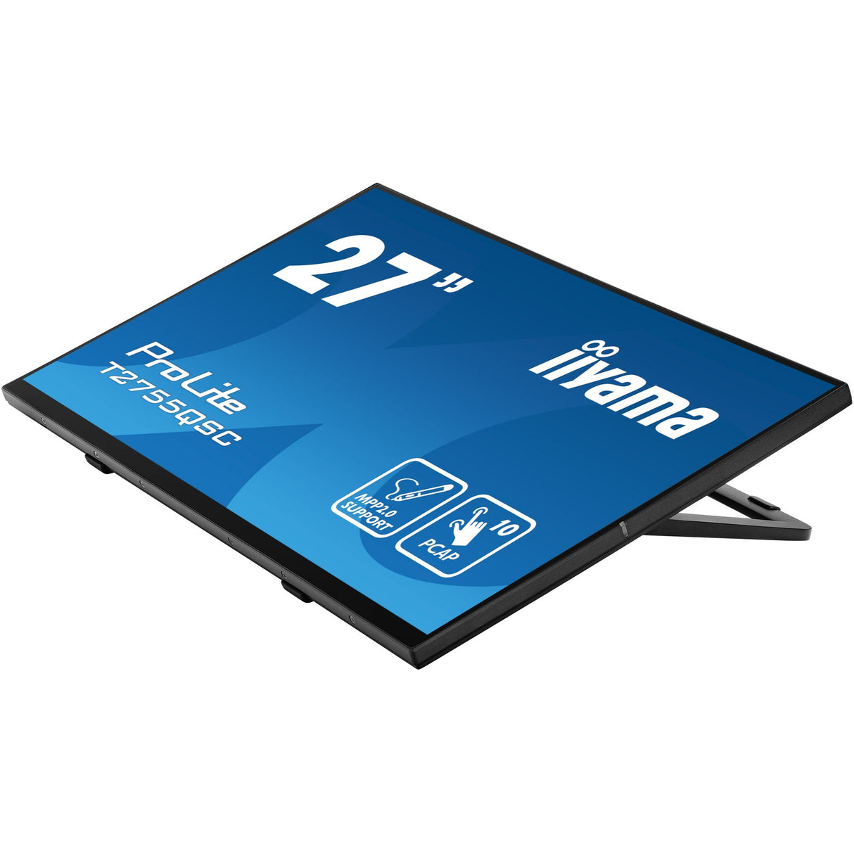 Moniteur à écran tactile Iiyama Prolite T2755QSC-B1 27 (noir, HDMI, port d'affichage, 2x USB-A, USB-B)