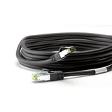 Câble réseau Goobay cat.8.1 s ftp (noir, 0,5 mètres)