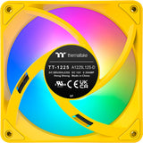 Thermaltake ct120 ex argb sync pc cooling fan bumblebee (3-fan pack) case fans (geel, 3 stuks, 120 x 120 x 25 mm, pwm)