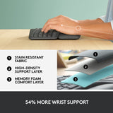 Clavier ergonomique Logitech k860 (noir, 100 %, Bluetooth, iso international américain)