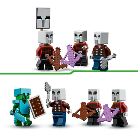 Lego minecraft 21267 les villageois dans le désert