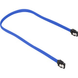 Câble à manchon Sharkoon sata iii (bleu, 0,3 mètres)