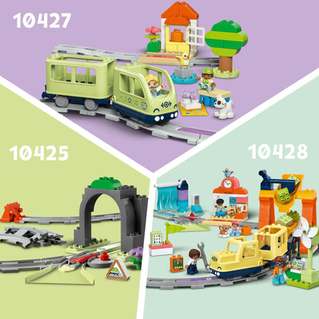 Lego Duplo Town 10426 Ensemble d'extension du pont ferroviaire et des voies ferrées