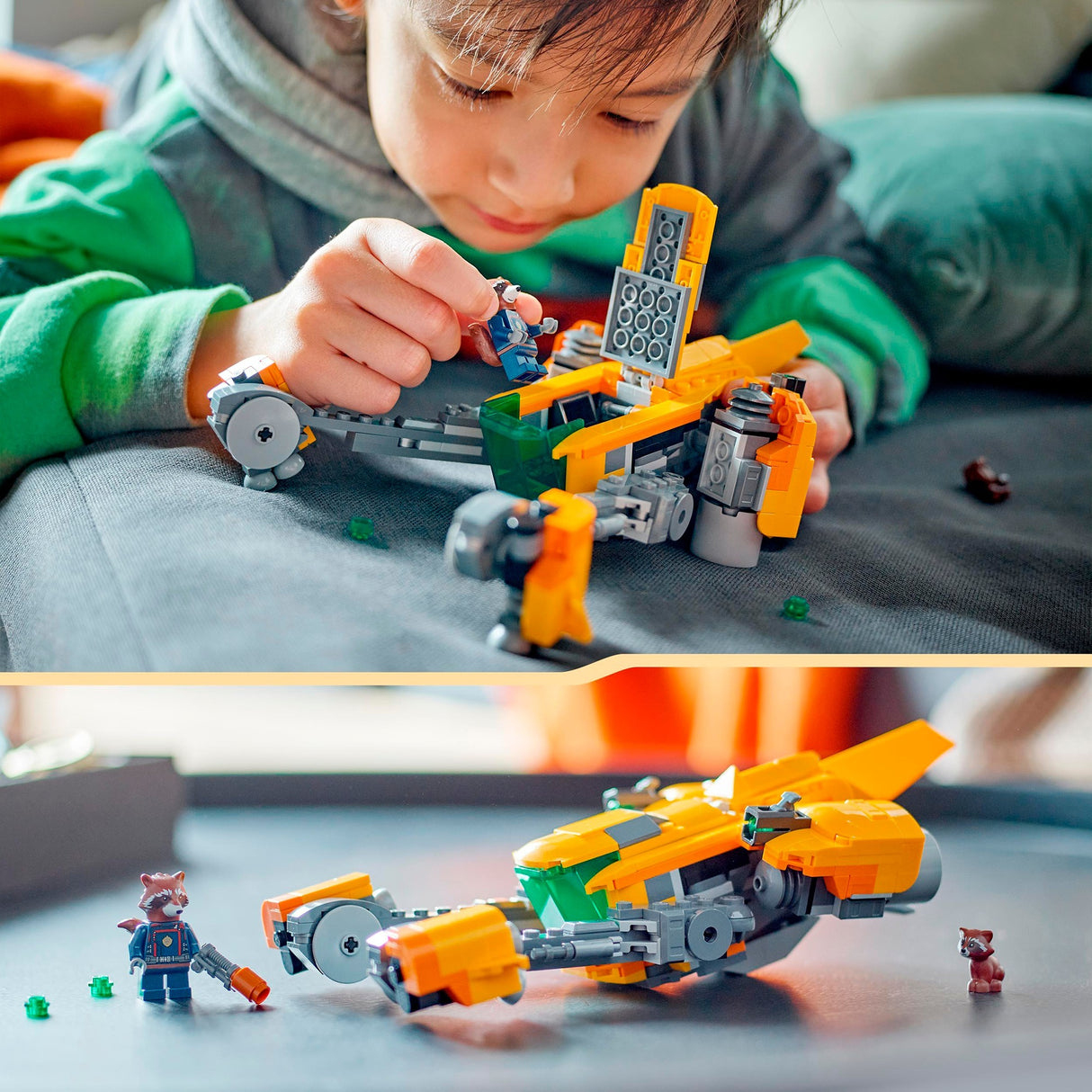 LEGO Super Heroes 76254 The Baby Rocket Ship
