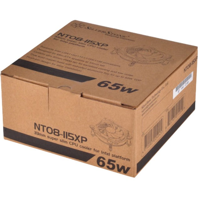 Refroidisseur de processeur Silverstone nt08-115xp (noir, série nitrogon)