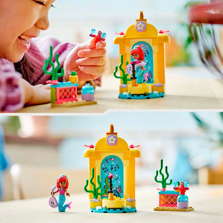 Lego Disney Princess - Jouet de construction sur scène musicale d'Ariel (43235)