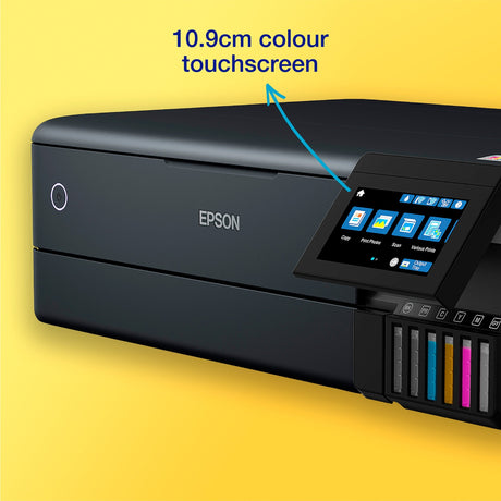 Epson ecotank et-8550 imprimante jet d'encre tout-en-un (noir, USB, WLAN, numérisation, copie)
