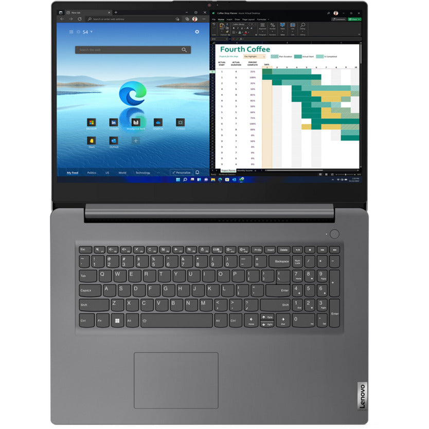 Ordinateur portable Lenovo v17 g4 (83a2004tmh) 17.3 (gris | i5-13420h | graphiques uhd | 16 go | 512 go ssd)