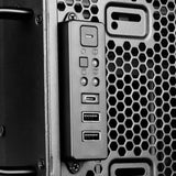 Boîtier rack Silverstone rm44 (noir | 4u | usb type-c | 2x ventilateur de boîtier 80 mm inclus)