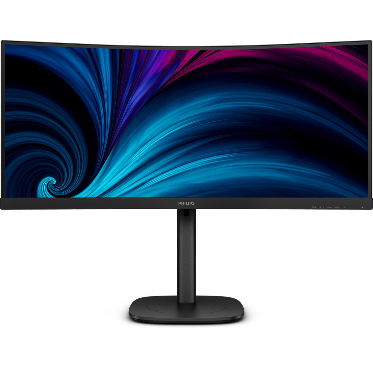 Philips 34b2u3600c 34 moniteur ultra-large incurvé (noir, HDMI, port d'affichage, 4x USB-A, USB-B, USB-C, RJ-45)
