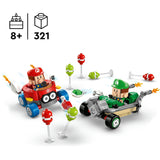 Lego super mario 72034 mario kart bébé mario contre bébé Luigi