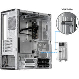 Boîtier mini tour Chieftec uni bs-20b-op (noir | 3x USB-A | 1x USB-C)