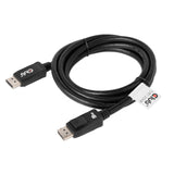 Câble certifié Club 3D Displayport 1.4 Vesa mâle-mâle (noir, 2 mètres, 8k 60hz, 32,4gbps)