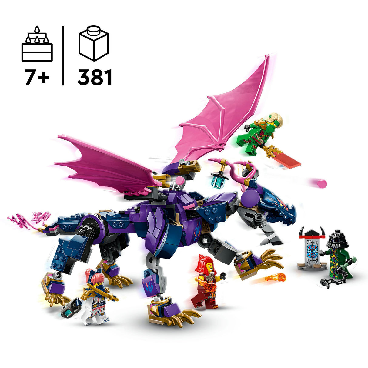 Ensemble de jouets Lego ® ninjago® rontu le maître dragon - 71842