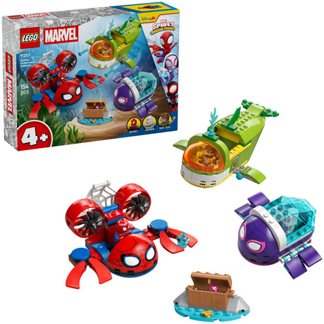 Lego Spidey 11207 Véhicules sous-marins Spidey