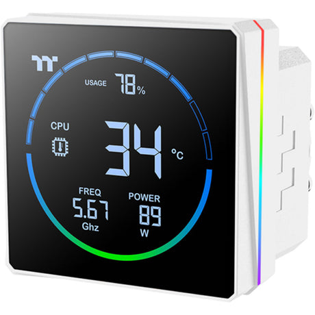 Thermaltake TH360-S V3 ARGB Sync AIO Refroidisseur liquide - Refroidissement par eau Snow Edition (Blanc)