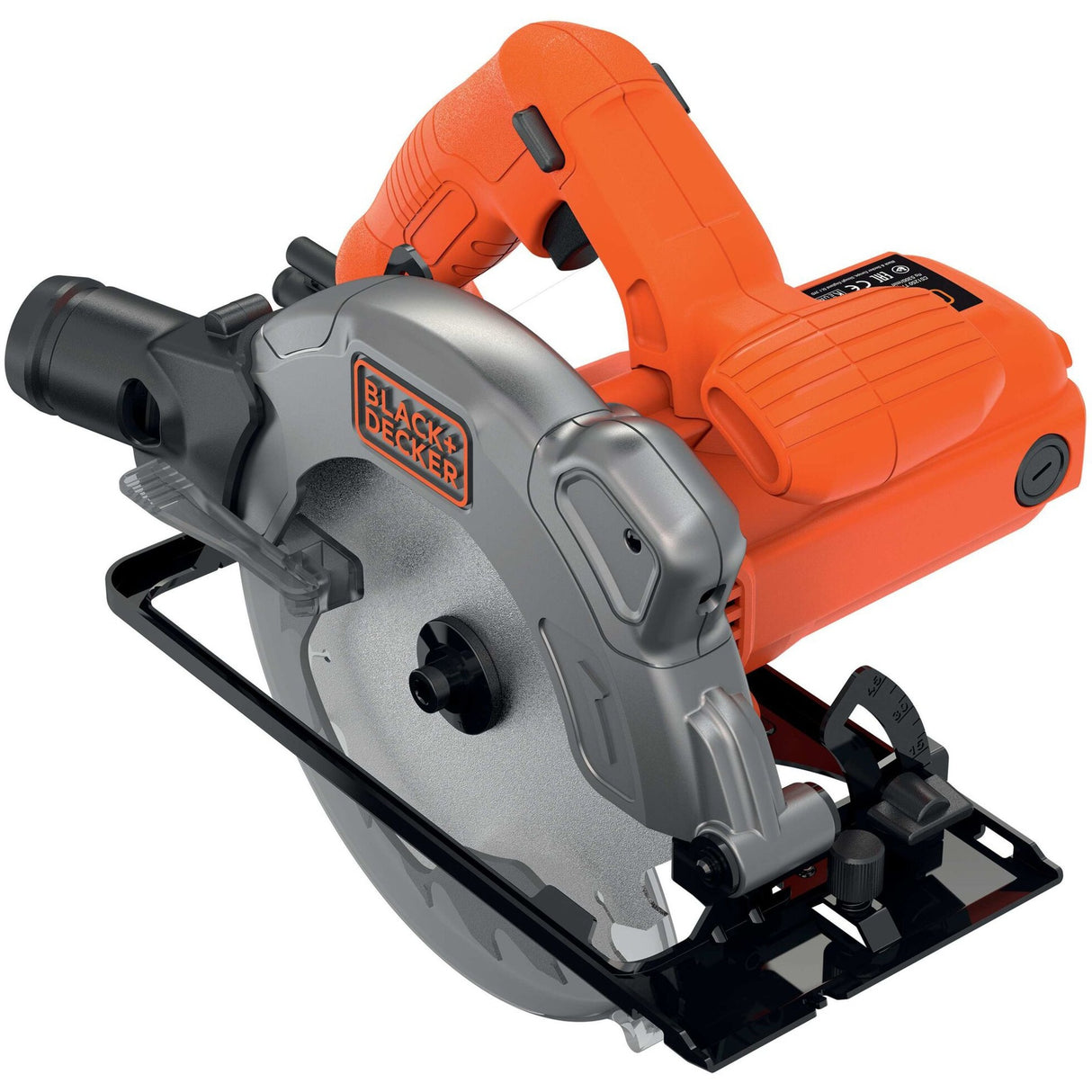 Scie circulaire à main Black+decker 1250w 190mm cs1250lka-qs (orange, avec étui avec 2x lame de scie)