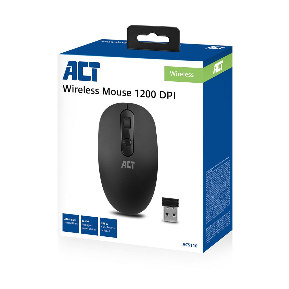 ACT Connectivité AC5110 MONDE sans fil 1200 DPI