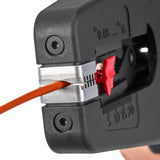 Pince à dénuder automatique Knipex | longueur 195 mm | 0,08-16 (AWG 28-5) mm² | 1 pièce - 12 52 195 - 12 52 195