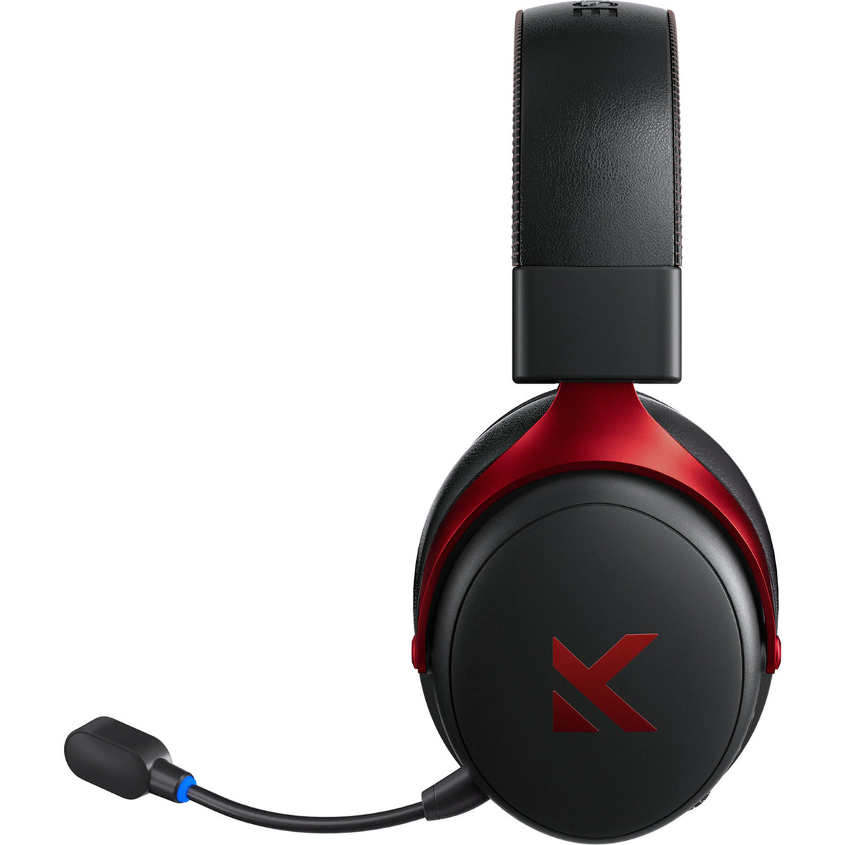 Casque de jeu supra-auriculaire sans fil Mchose v9 pro (noir rouge, ordinateur portable, smartphone, commutateur Playstation, Bluetooth filaire 2,4 g type-c)