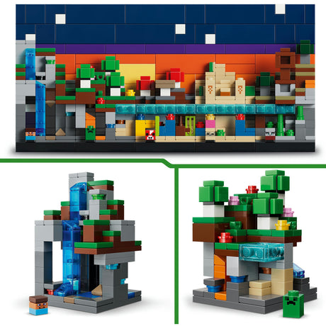 LEGO Minecraft 21589 mini biomes