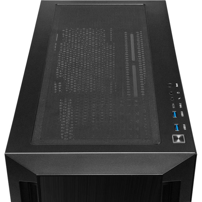 Boîtier tour midi Chieftec apex q (noir | 2x USB-A | 1x USB-C)
