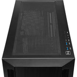 Boîtier tour midi Chieftec apex q (noir | 2x USB-A | 1x USB-C)