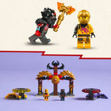 Lego Ninjago 71826 Pack de combat du dragon spinjitzu