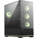 Boîtier tour midi MSI Mag Pano 110R PZ (noir | 2x USB-A | 1x USB-C | Verre trempé)
