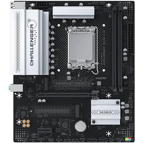 Carte mère Maxsun MS-Challenger H810M 2.5G Socket 1851 (noir, 2,5 Go-LAN, son, µATX)
