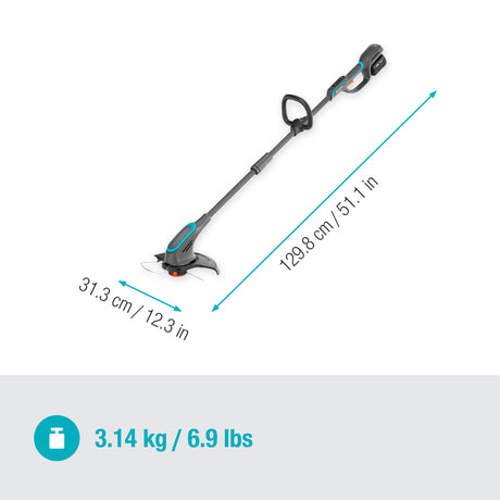 Ensemble tondeuse Gardena powertrim 30 18v p4a