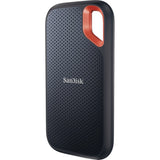 Sandisk extreme portable v2, SSD externe 2 To (noir orange, SDSSDE61-2t00-G25, USB-C)