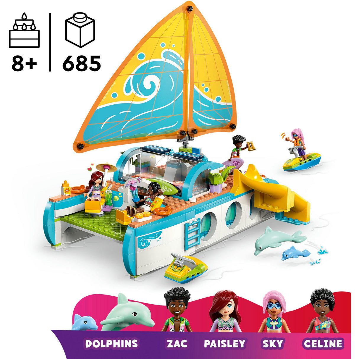 LEGO Friends 42664 aventure en bateau