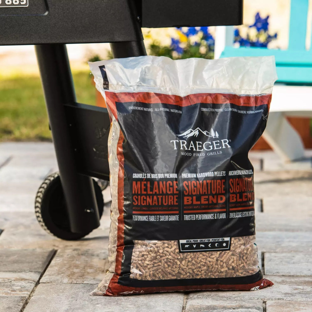 Granules de combustible de bois dur Traeger (9 kg)