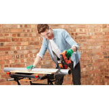 Scie alternative Black+decker 500w scorpion avec technologie de sélection automatique rs890k-qs (orange noir)