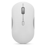 Souris Bluetooth silencieuse Lenovo 350 (gris clair, 2 400 DPI, Bluetooth® 5.3)