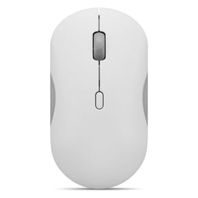 Souris Bluetooth silencieuse Lenovo 350 (gris clair, 2 400 DPI, Bluetooth® 5.3)