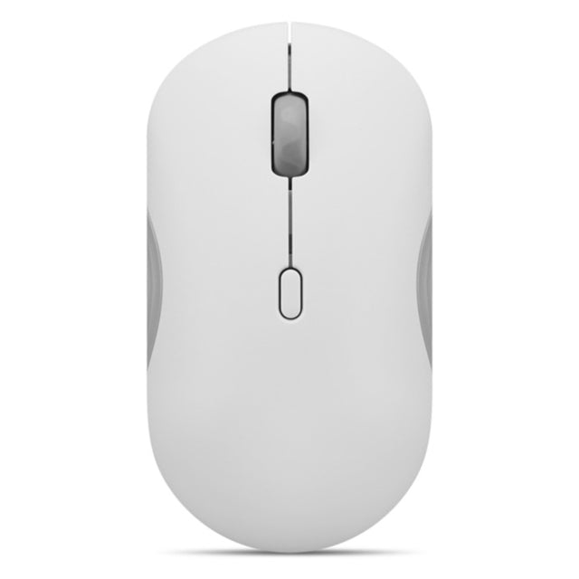 Souris Bluetooth silencieuse Lenovo 350 (gris clair, 2 400 DPI, Bluetooth® 5.3)