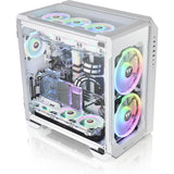 Boîtier tour midi Thermaltake view 51 tg snow argb edition (blanc | 4x USB-A | 1x USB-C | RVB | fenêtre)