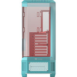 Boîtier grande tour Thermaltake view 600 tg menthe fraise (menthe berry | 2x USB-A | 1x USB-C | verre trempé)