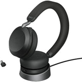 Casque supra-auriculaire Jabra move2 75 (noir, link380c, équipes Microsoft)